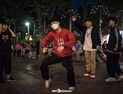 [PHOTO] “춤출 때도 메르스 대비해 마스크 써요”