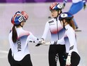[쇼트트랙] 女 계주서 꽈당 넘어진 한국, 올림픽 기록 갈아치우며 결승행