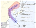 태풍 ‘야기’ 북상에 경북 동해안 일부 지역에 위험예보 주의보