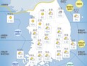 [오늘 날씨] 전국 구름 많고 남부지방 산발적 비…미세먼지 '보통'