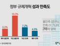 [인포그래픽] 정부 규제개혁 성과 만족도