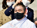 '소상공인 소급적용 관철' 국민의힘 최승재 삭발로 결의