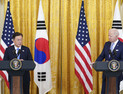 文 대통령 지지율, 40%대 붕괴… 한미정상회담 영향 ‘無’