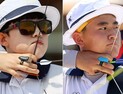 ‘무서운 막내들’ 김제덕·안산, 남녀 양궁 개인전 랭킹라운드 1위