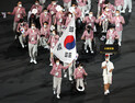 도쿄 패럴림픽 개회식 참석한 한국 선수단, 82번째로 입장
