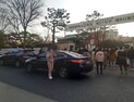 수능 고사장 인근, 도 넘은 불법 주차