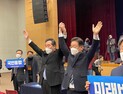 '국힘 보란 듯' 손잡은 이재명‧이낙연… ‘화학적 결합’ 속도