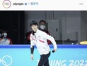 한국 올림픽 계정에서 일본 선수가 왜 나와?
