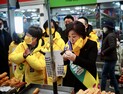 포항 죽도시장 찾은 심상정