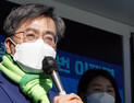김동연, 홍대입구역 앞에서 이재명 지지 연설