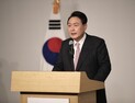 대국민 당선 인사하는 윤석열 대통령 당선인