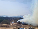 나무보일러 재 때문에…경북 봉화서 산불