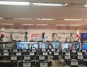 ‘준비된 미래’…현 시각 오세훈 개표상황실 [쿡정치 포토]