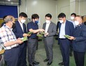 박범인 금산군수, 연 매출 600억 원 돌파 '깻잎' 농정현장 방문 