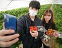 '새콤달콤' 딸기향에 취한 MZ세대의 봄나들이
