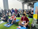 “‘맑눈광’의 끝을 보여줄게”… 한강 멍때리기 대회
