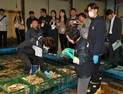 일본산 수산물 방사능 검사 현장 공개