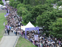 BTS 10주년 기념 페스타... 여의도에 모인 전세계 아미들 