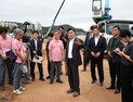 김태흠 지사, '대백제전D-2' 공주 행사장 점검