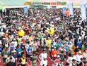 역대 최다 1만여명 참가한 '제20회 밀양아리랑마라톤대회' 성황
