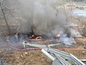 홍천서 25t 화물차 5m 아래로 추락…60대 운전자 사망