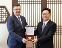 [포토]고광효 관세청장, 보스니아-헤르체고비나 간접세청장과 회동