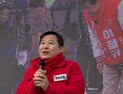 마지막 유세 나선 이철규 후보...
