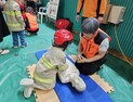 강원 고성소방서, 어린이날 119소방안전체험 '호응'