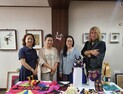 정민경 작가, 진주전통공예 세계에 선보여...미국 사라 살란스키 작가 내한