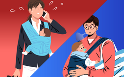피 말리고 돈 말리고…일·양육 다 힘겹다 [1+1=0.6명②]