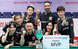 ‘전통 명가’ 웰컴저축은행, PBA 팀리그 2R 극적 우승…PS직행