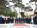 서대전여고, 개교40주년 기념 설립자 박병배 선생 동상 제막