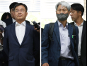 ‘尹 명예훼손 혐의’ 김만배·신학림, 보석으로 풀려나