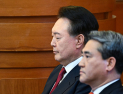 尹 탄핵심판 출석한 이진우, 국회 측 질의에 ‘묵묵부답’