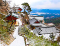 늦겨울 정취 담은 산청 정취암