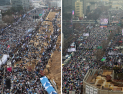 둘로 나뉜 서울…“尹 파면해야” vs “헌재 딴짓하면 한칼” 