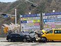 어린이집 차량 3중 추돌로 중상…강원서 교통사고 잇따라