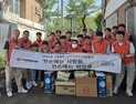 한국타이어, 금산군 관내 취약계층 아동 대상 후원물품 전달