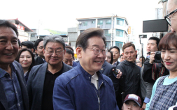 이재명, 강원 접경지역 골목 경청투어[화보]