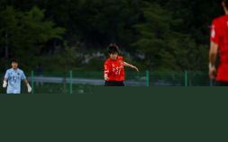 상무여자축구단 이세란, 2025 WK리그 12R MVP 선정