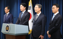 李대통령, 정무수석 우상호·홍보수석 이규연·민정수석 오광수 임명
