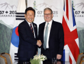 李대통령, 영국 총리와 정상회담…“FTA 개정 진전 있어야” [G7 정상회의]