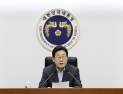 李대통령, 첫 NSC 회의 주재…“남북 간 평화 공존, 가장 실용적”