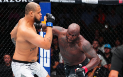 ‘검은 짐승’ 데릭 루이스, 신성 테세이라에 1R 35초 TKO승…UFC 신기록 경신
