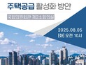 주택산업연구원 등 ‘주택공급 활성화 방안’ 세미나 개최