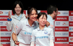 PBA 팀리그 2R 반등 예고…우리금융·크라운해태 나란히 2연승
