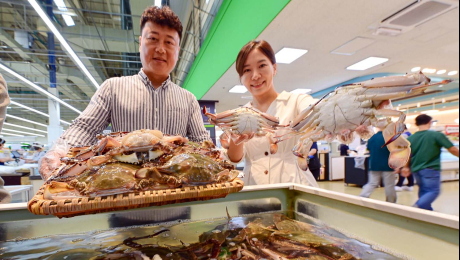 “올게 왔네!” 팔딱팔딱 살아있는 '活 수꽃게' 맛보세요!