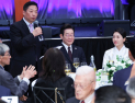 김혜경 여사, 美영부인 리셉션 참석…각국 정상 배우자들과 교류