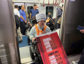 전장연, 서울 지하철 1호선 남영역·용산역 탑승시위
