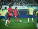 홍명보호‚ 막강 화력 브라질에 0-5 대패 [쿠키포토]